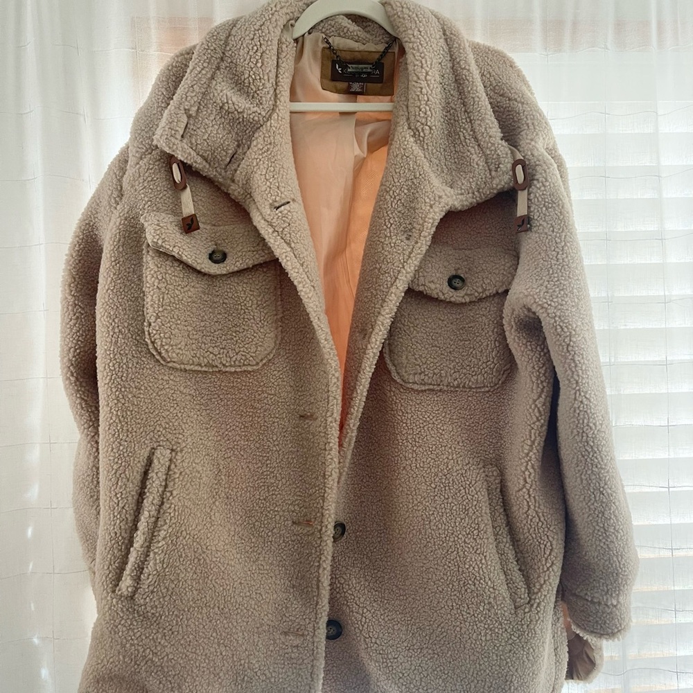 Koolaburra Cream Teddy Jacket
